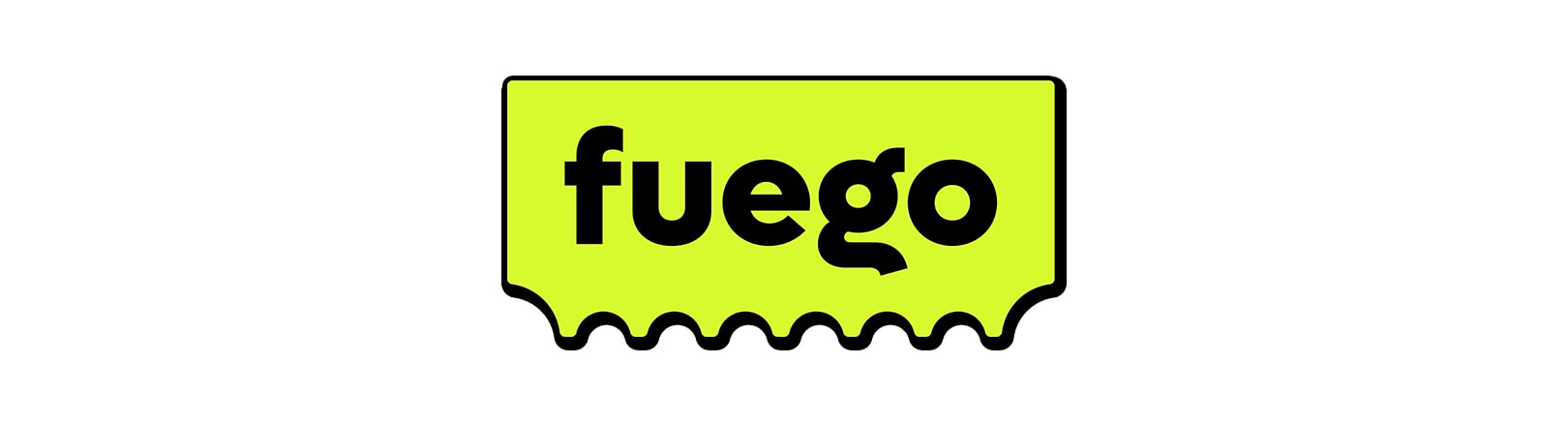 bannière avec le logo de l'application Fuego